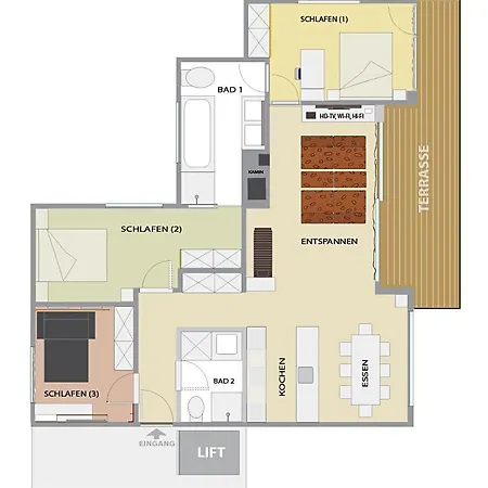 Raetia Nana Apartment *