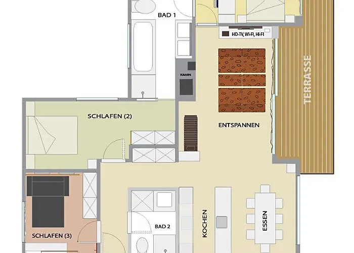 Raetia Nana Appartement *